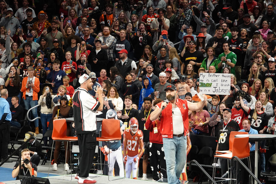 Jason, Travis Kelce give Cincinnati a New Heights experience to remember