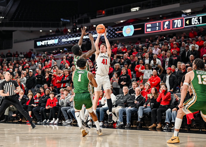 Lukosius' 28 points lifts Bearcats to 73-72 overtime win over San Francisco