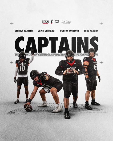 Canteen, Corleone, Gerhardt, Kandra Named Captains