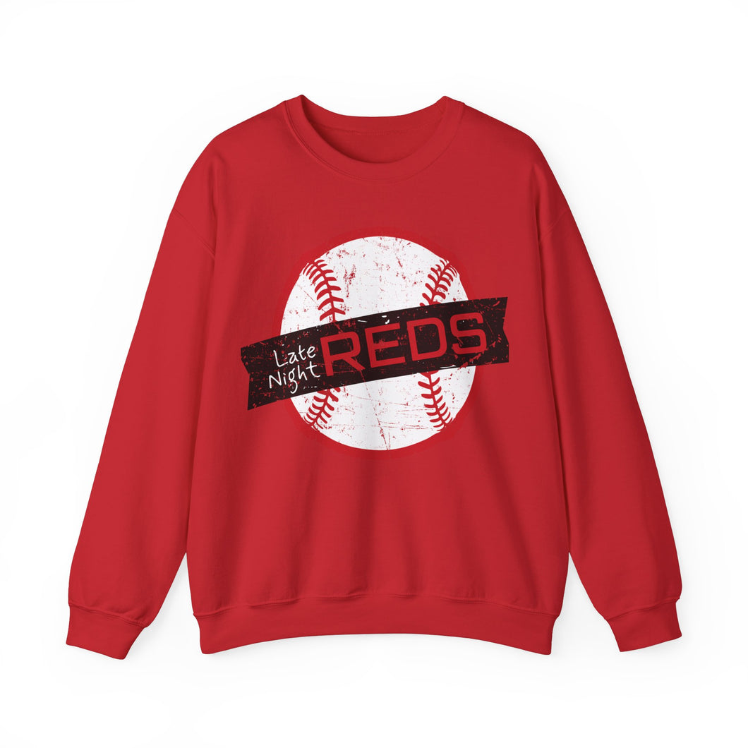 Late Night Reds Crewneck Sweatshirt